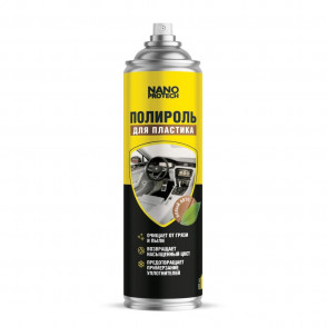 Полироль для пластика - новый автомобиль NANOPROTECH, 400 мл. NPPP0040-1