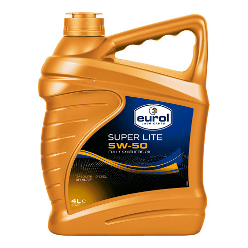 Синтетическое моторное масло Eurol Super Lite 5W-50 SN/CF 4л E1000934L-1