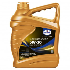 Синтетическое моторное масло Eurol Super Lite ARCTIC 5W-30 SN/CF -54°C 4л E1000094L-1
