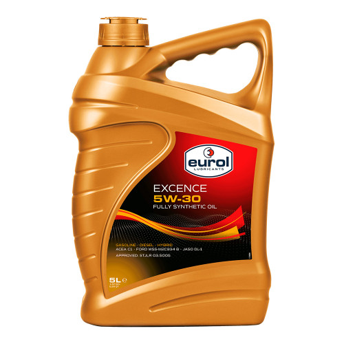 Синтетическое моторное масло Eurol Excence 5W-30  ACEA C1, 5л E1000595L-1